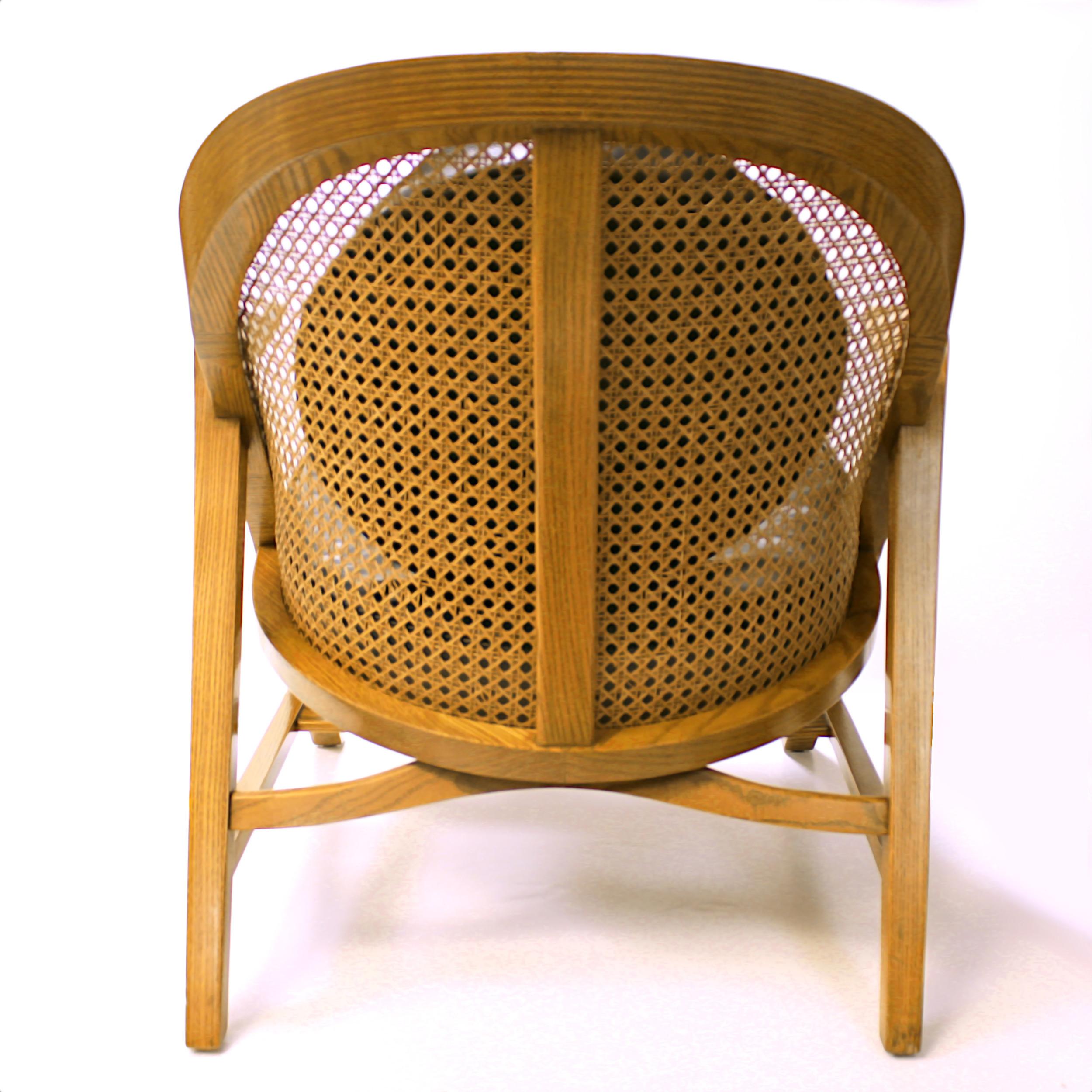 Leather Rare Mid-Century Modern 5700-A A Frame Lounge Chair by Edward Wormley for Dunbar