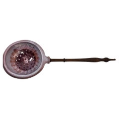 Scolapasta in ceramica di metà secolo dei fratelli Cloutier, Francia, CIRCA 1950