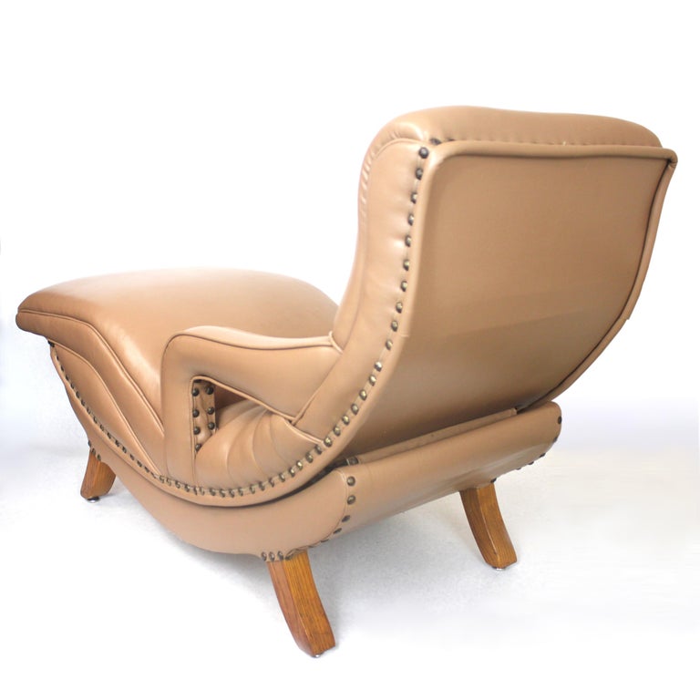 Rare Mid-Century Modern Child Size Miniature 3/4 Scale Contour Lounge Chair  no. For Sale at 1stDibs