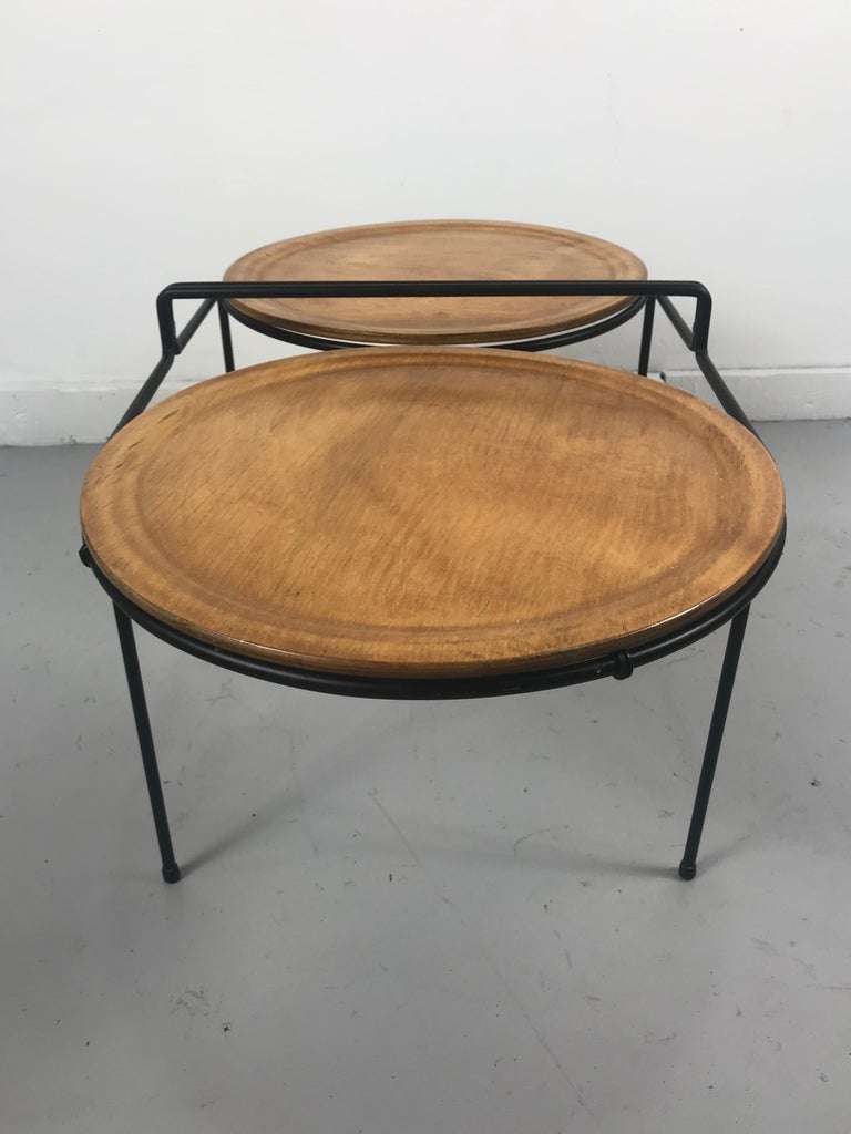 Rare MidCentury Modern Cocktail Tray Table "Tempo Group" by Tony Paul