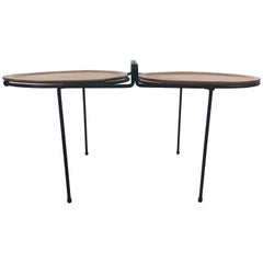 Rare Mid-Century Modern Cocktail Tray Table "Tempo Group" by Tony Paul