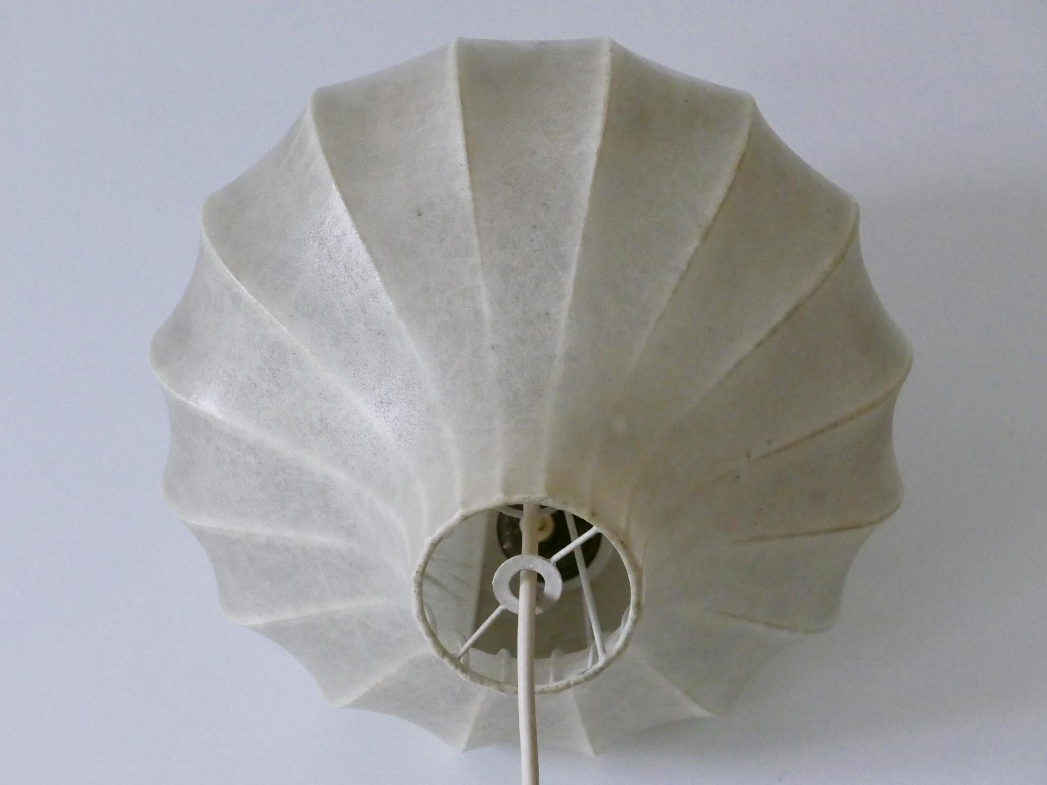 Rara lampada a sospensione o lampada a sospensione Cocoon di Goldkant del 1960 in vendita 12