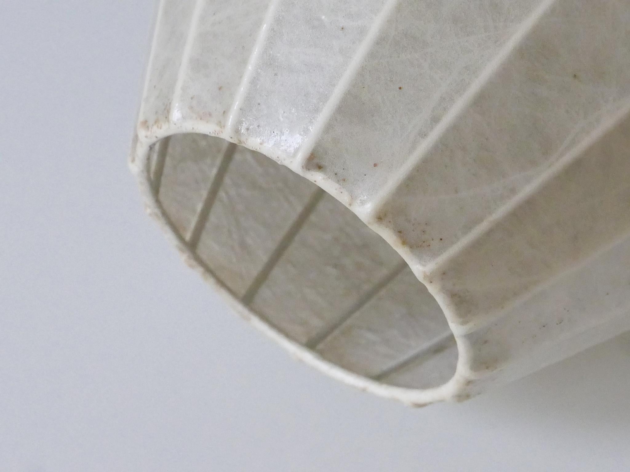 Rara lampada a sospensione o lampada a sospensione Cocoon di Goldkant del 1960 in vendita 13