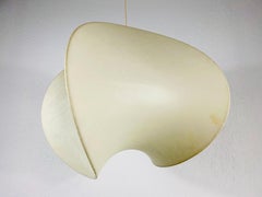 Rare Mid-Century Modern Cocoon Pendant Light, 1960s, Italy