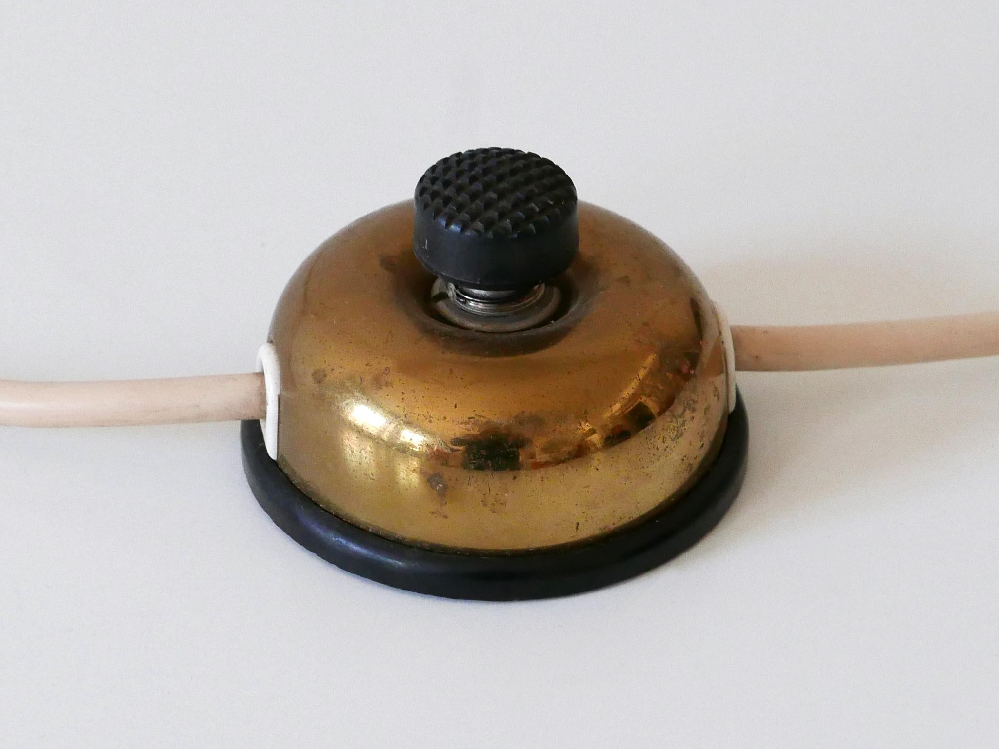 Rare lampadaire à pied Crowfoot moderne mi-siècle par Vereinigte Werksttten, années 1950 en vente 2