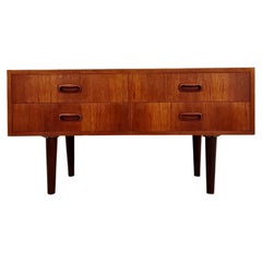 Retro Rare Mid Century Modern Danish rosewood Sideboard with drawers, 1950s