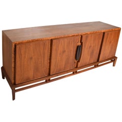 Rare Mid-Century Modern Dresser by Helen Hobey for Baker Walnut, Burl & Rosewood