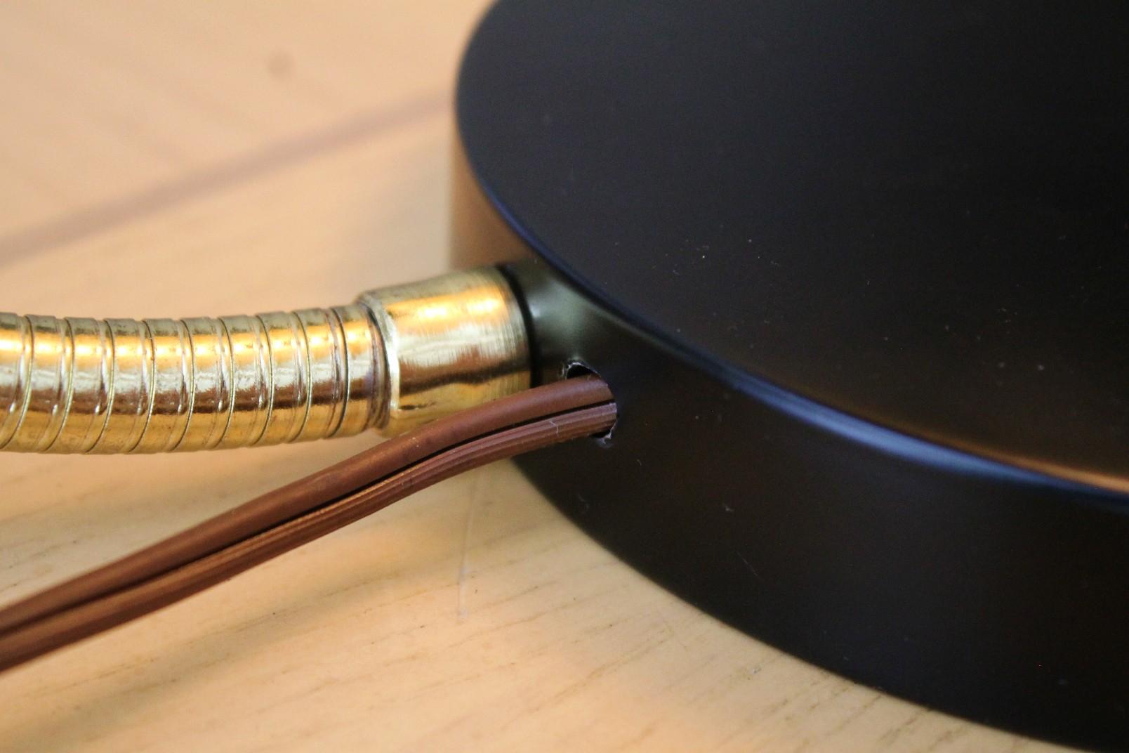 ¡RARO! Lámpara Cobra de Fibra de Vidrio Moderna de Mitad de Siglo Greta Grossman Prototipo Años 50 en Bueno estado para la venta en Peoria, AZ