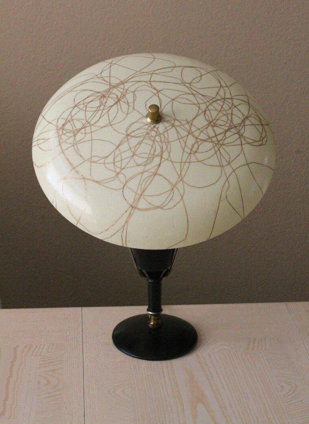 Mid-Century Modern Rare Mid Century Modern FIBERGLASS REFLECTOR DESK LAMP! BILL LAM STUDIO 1950s For Sale