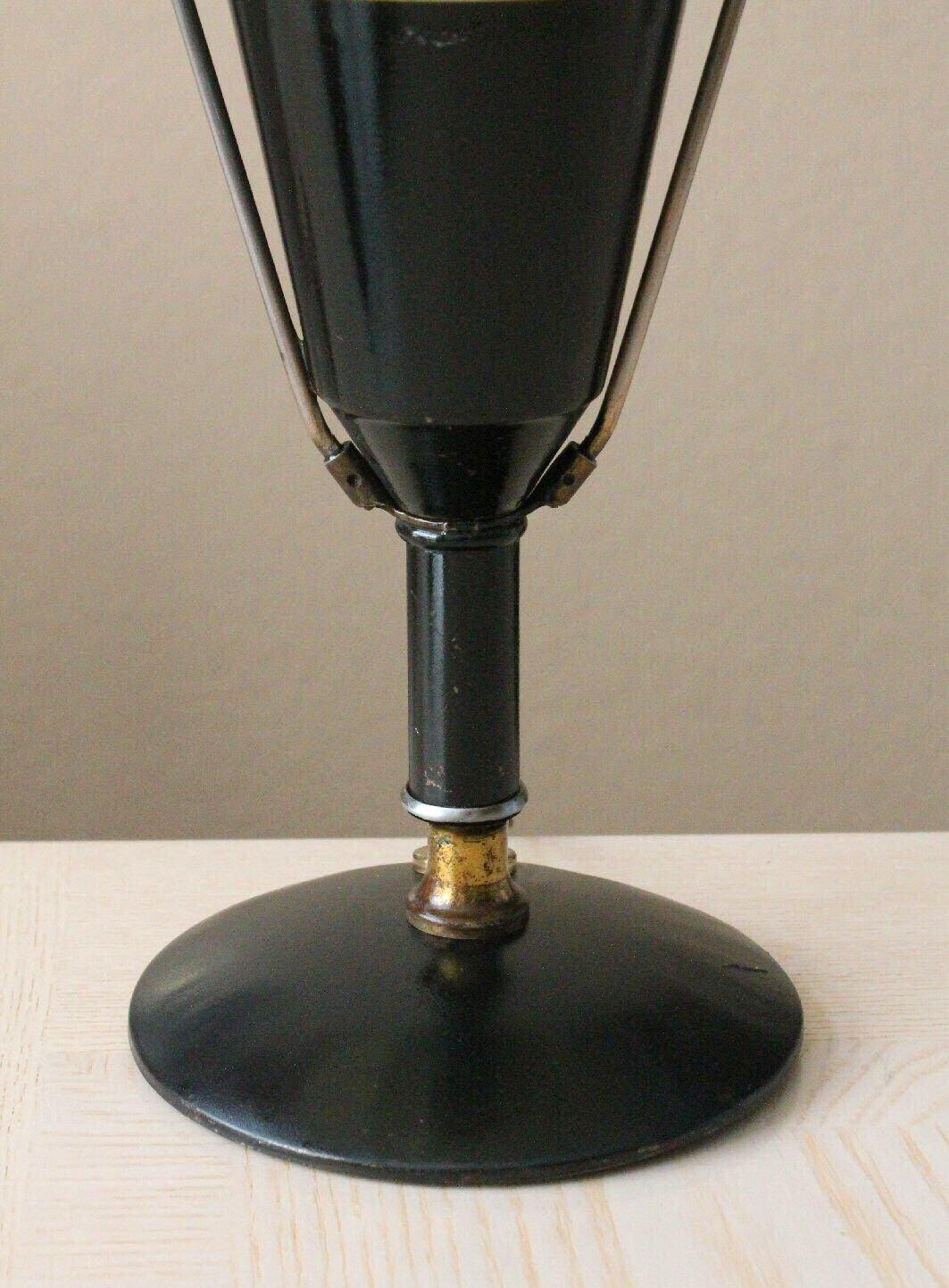 Seltener Mid-Century Modern FIBERGLASS REFLECTOR DESK LAMP! BILL LAM STUDIO 1950er Jahre (Metall) im Angebot