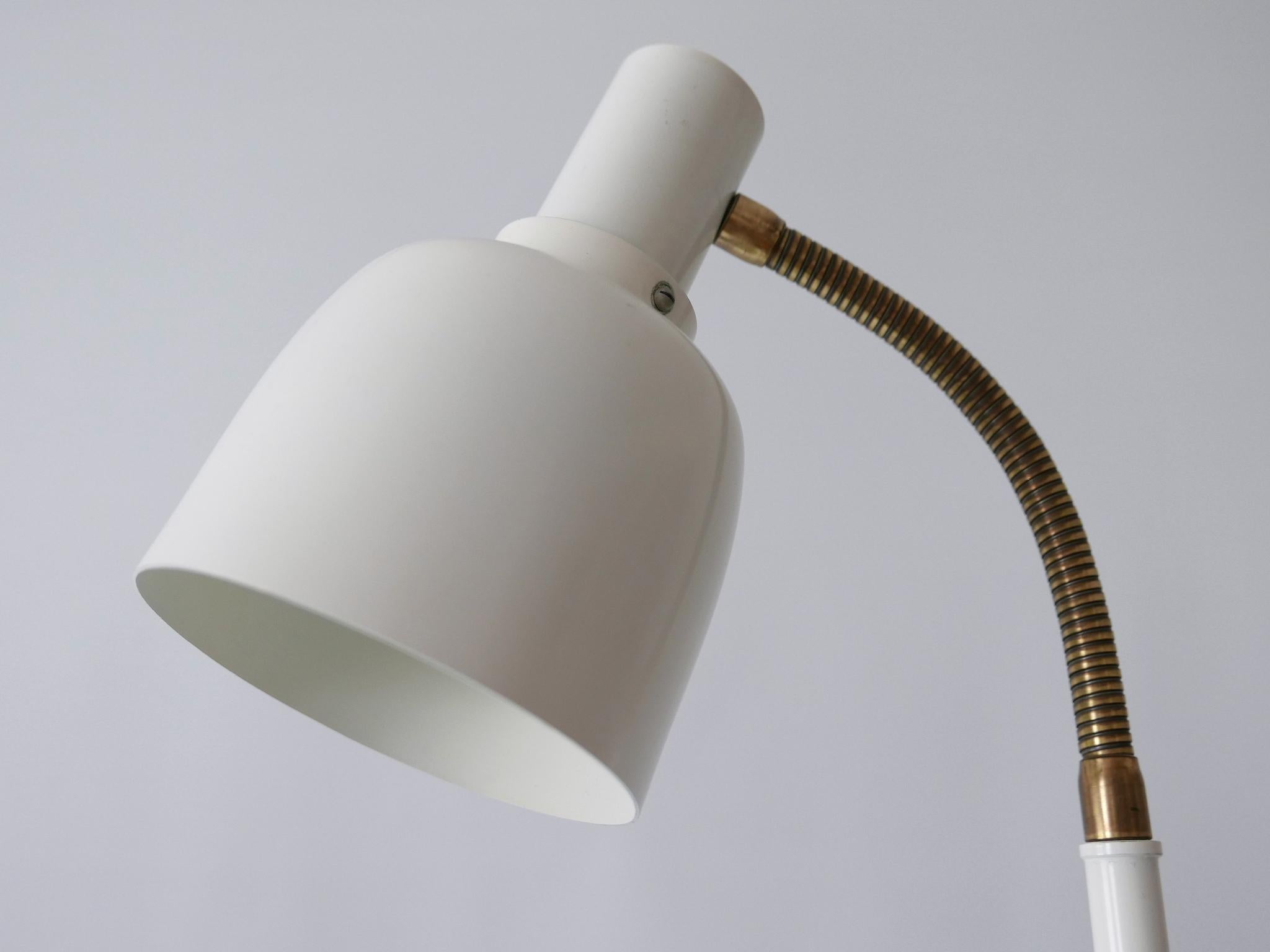 Rare Mid-Century Modern Floor Lamp or Reading Light by Hans-Agne Jakobsson 1960s For Sale 5