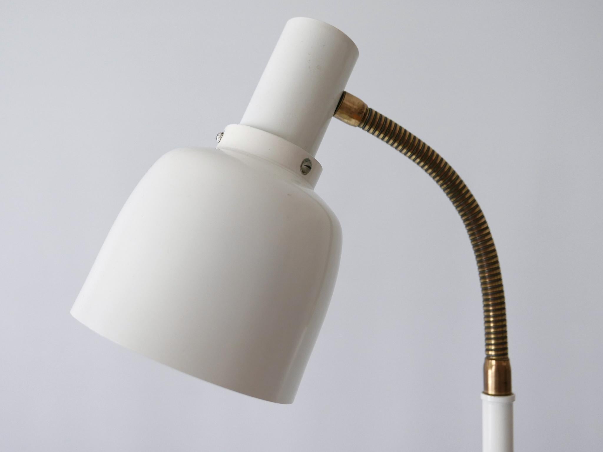 Rare Mid-Century Modern Floor Lamp or Reading Light by Hans-Agne Jakobsson 1960s For Sale 6