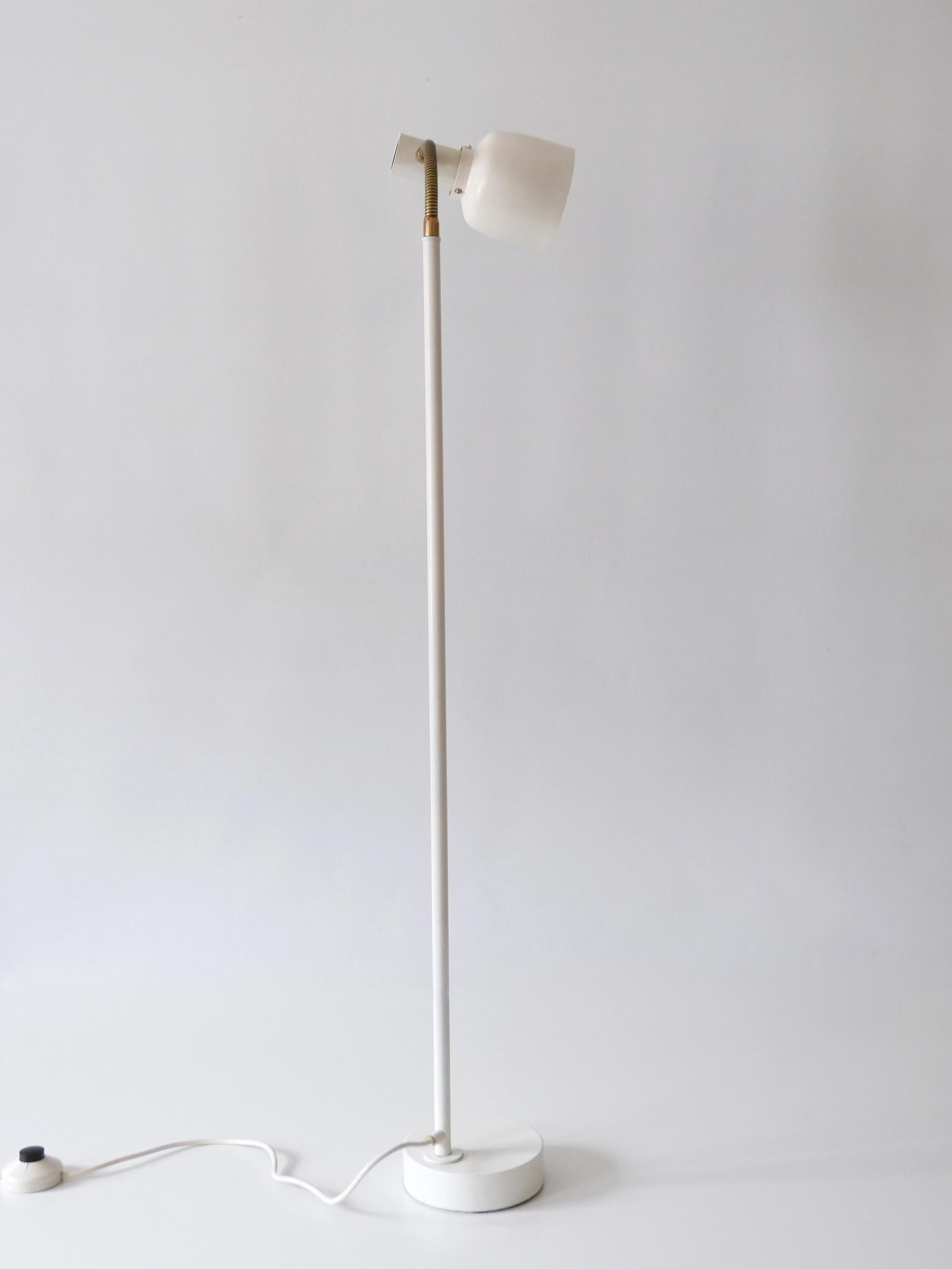 Rare Mid-Century Modern Floor Lamp or Reading Light by Hans-Agne Jakobsson 1960s For Sale 2