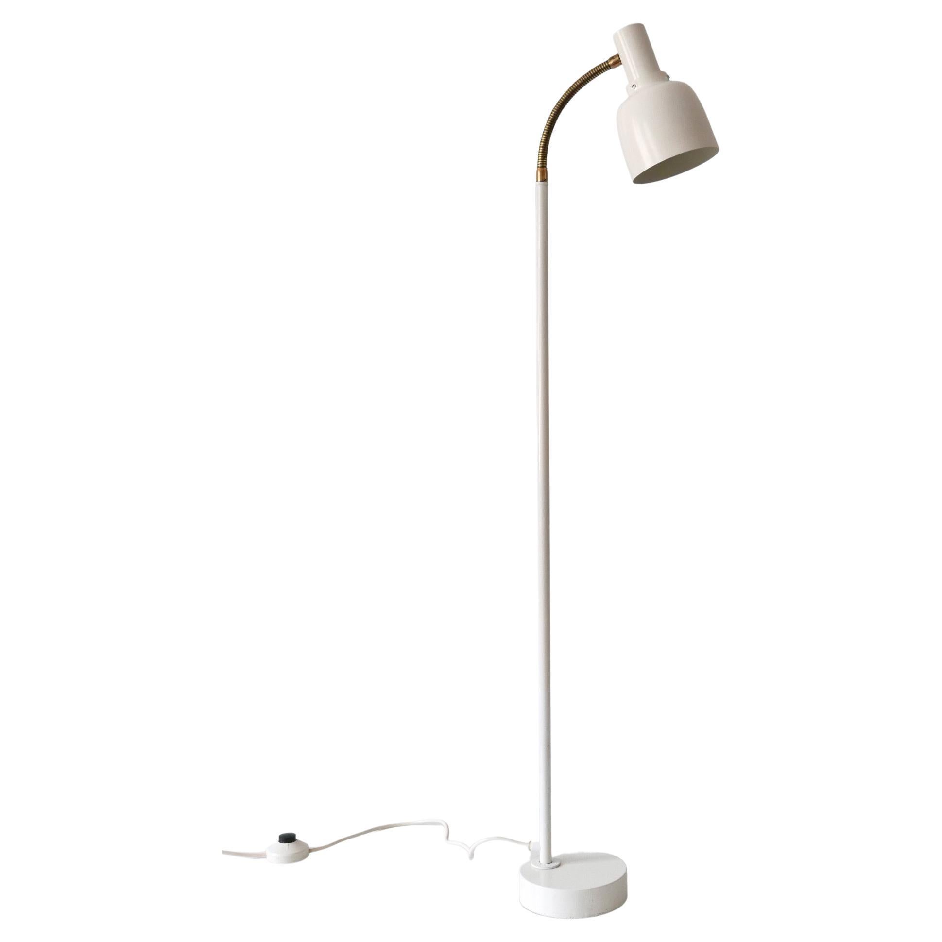 Rare Mid-Century Modern Floor Lamp or Reading Light by Hans-Agne Jakobsson 1960s For Sale