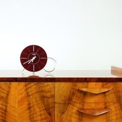 Rare Mid Century Modern Freestanding Clock By Prim, Czechoslovakia, 1960s