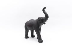 Rare Mid-Century Modern Leather Elephant, 1960s