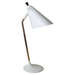 Used Rare Mid Century Modern Lightolier Fiberglass Desk Lamp Gerald Thurston 1950s