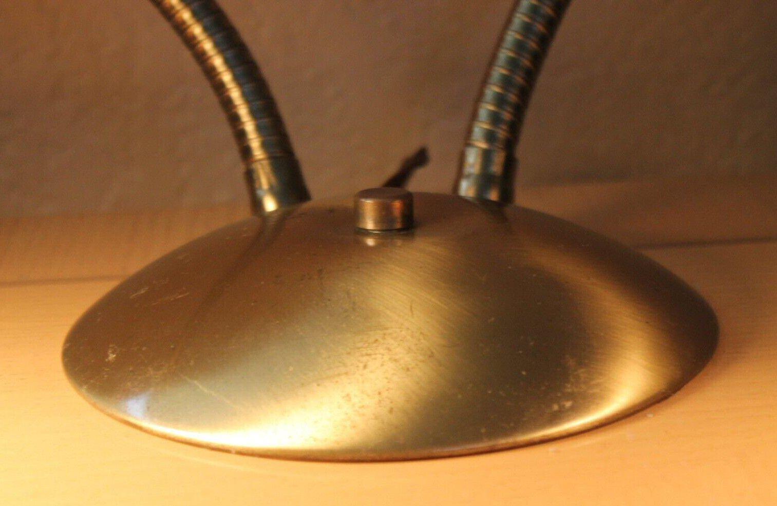 Rare! Mid Century Modern Lightolier Twin Articulating Lamp Gerald Thurston 1955 In Good Condition For Sale In Peoria, AZ