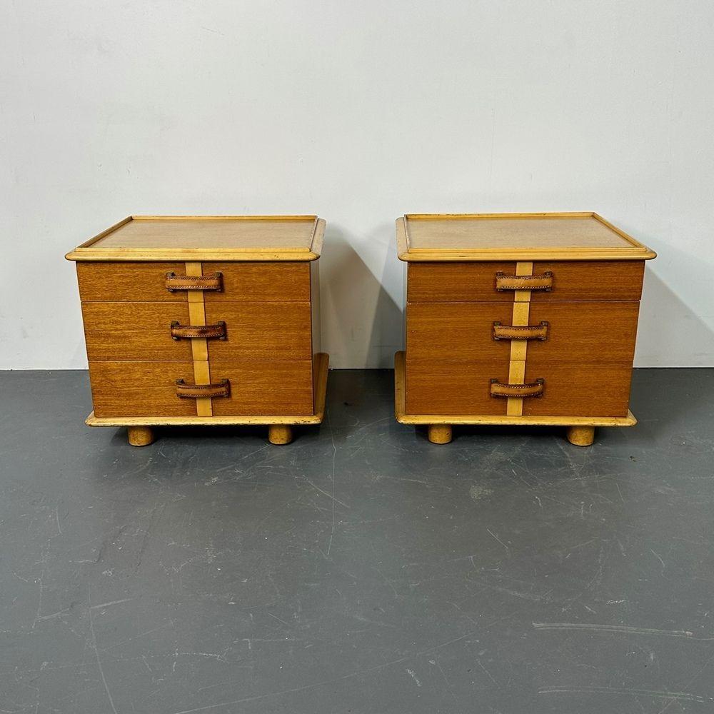 Paul Frankl, John Stuart, Mid-Century Modern Rare Station Wagon Full Bedroom Set For Sale 11