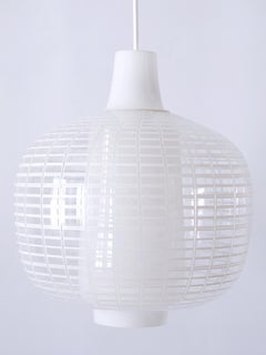 Rare Mid-Century Modern Pendant Lamp Nervi by Aloys Ferdinand Gangkofner, 1950s