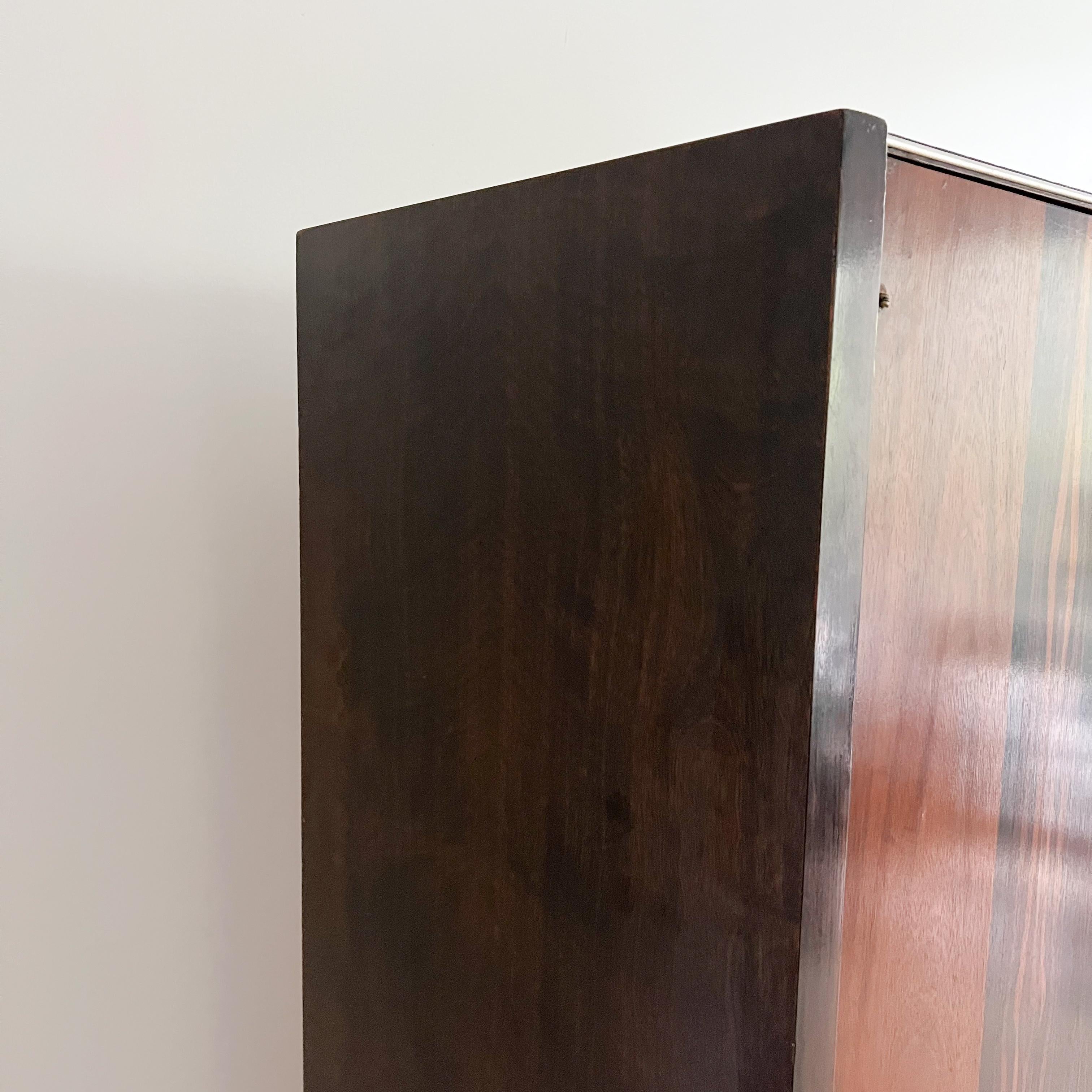 Mid-Century Modern Rare Mid Century Modern Rosewood Gentlemen's Chest with Lucite Base by Modernage