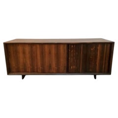 Large Mid Century Modern Rosewood Sideboard Credenza by Samson Berman