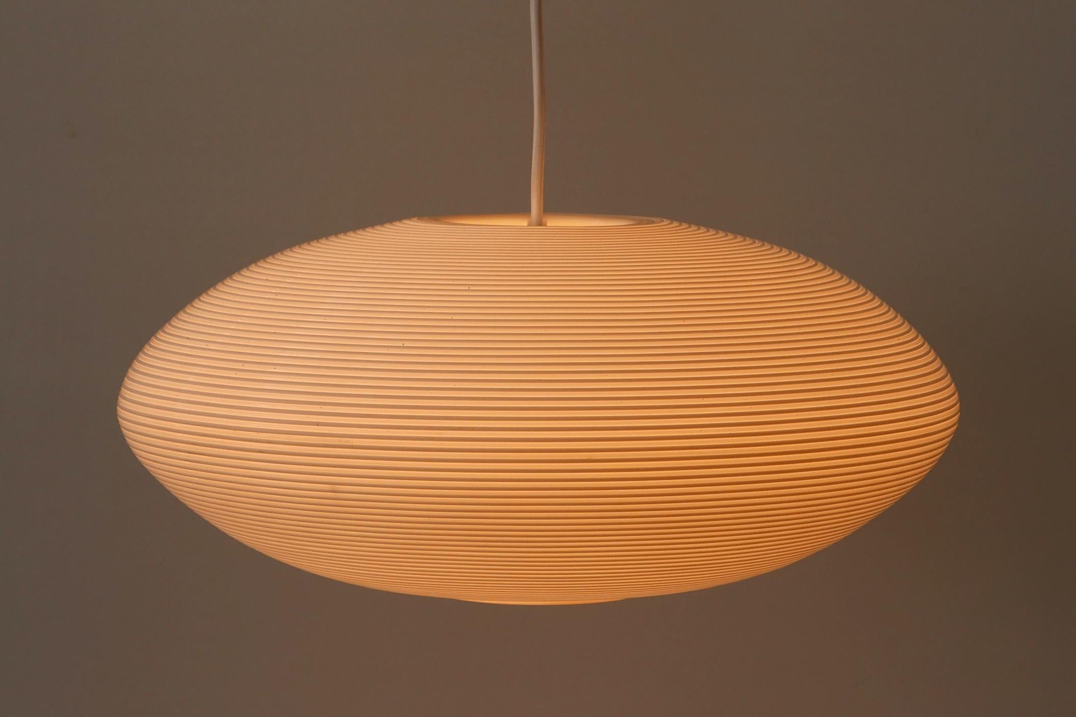 Rare Mid-Century Modern Rotaflex Pendant Lamp by Yasha Heifetz, 1960s 1