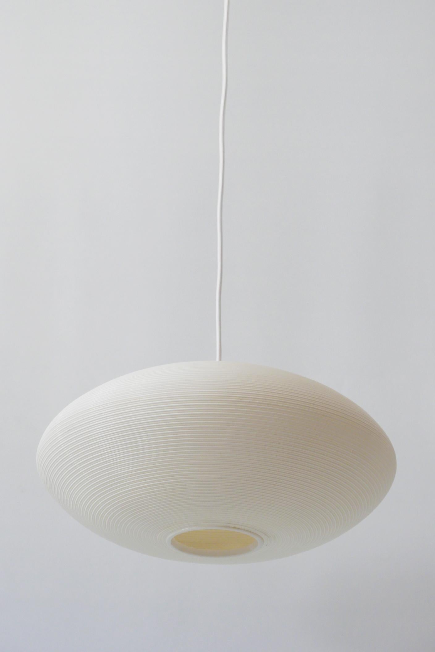 American Rare Mid-Century Modern Rotaflex Pendant Lamp by Yasha Heifetz, 1960s