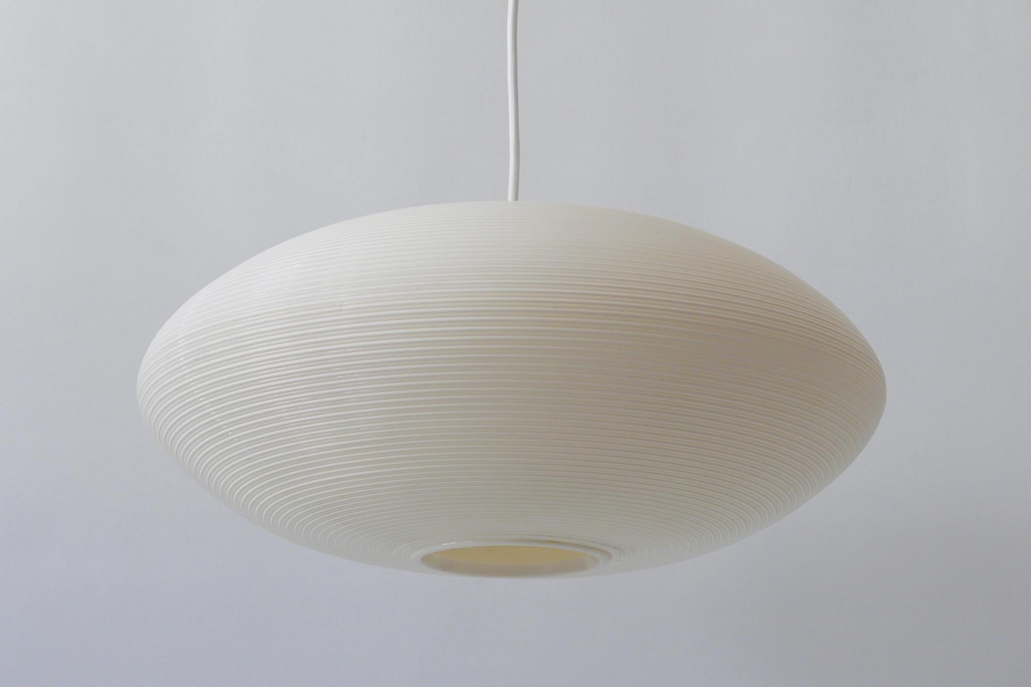 Spun Rare Mid-Century Modern Rotaflex Pendant Lamp by Yasha Heifetz, 1960s