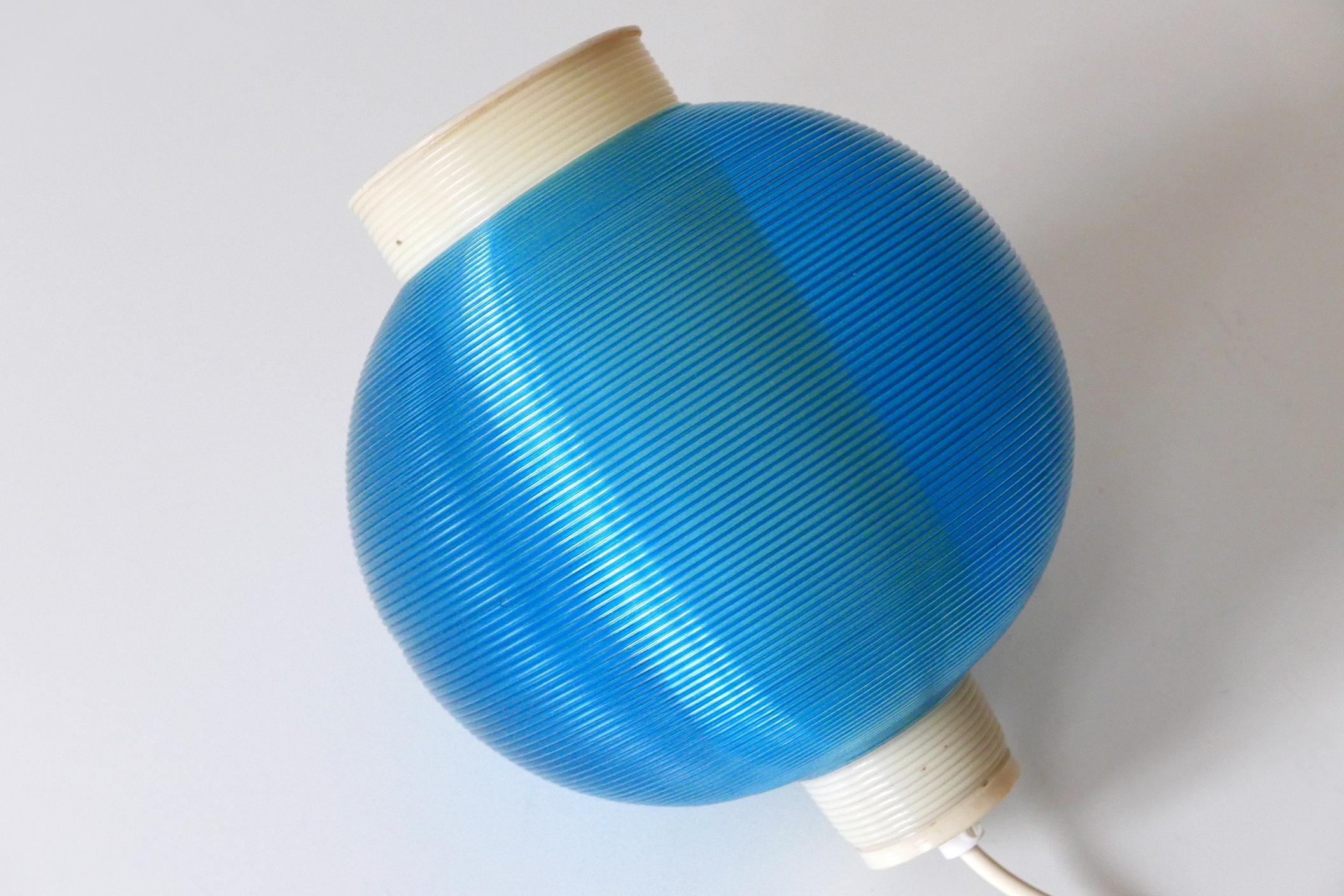 Rare Mid-Century Modern Rotaflex Pendant Lamp by Yasha Heifetz USA 1960s For Sale 10