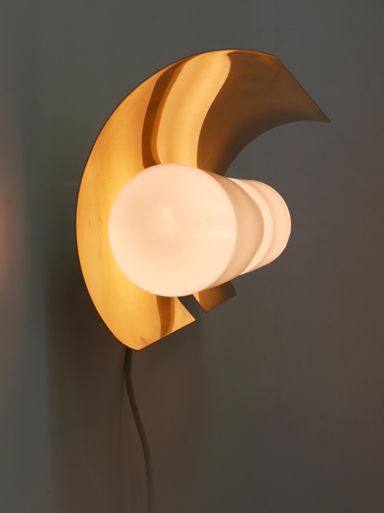 Rare Mid Century Modern Sconce by Hans-Agne Jakobsson for AB Markaryd 1950s For Sale 9