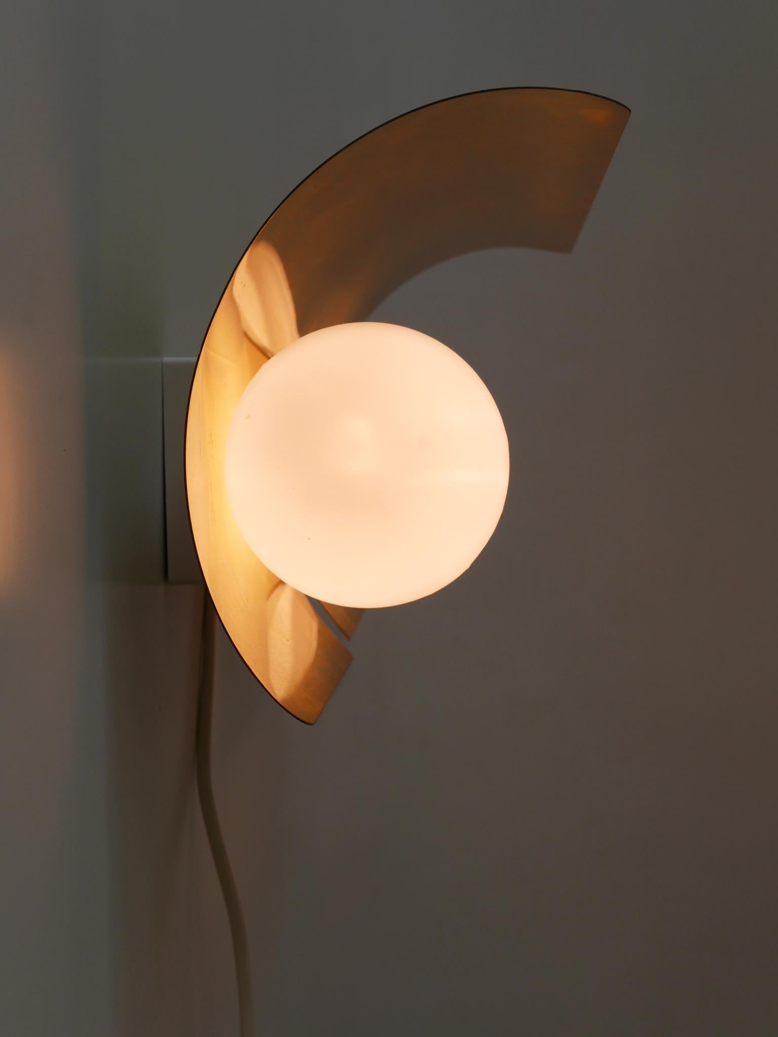 Rare Mid Century Modern Sconce by Hans-Agne Jakobsson for AB Markaryd 1950s For Sale 10