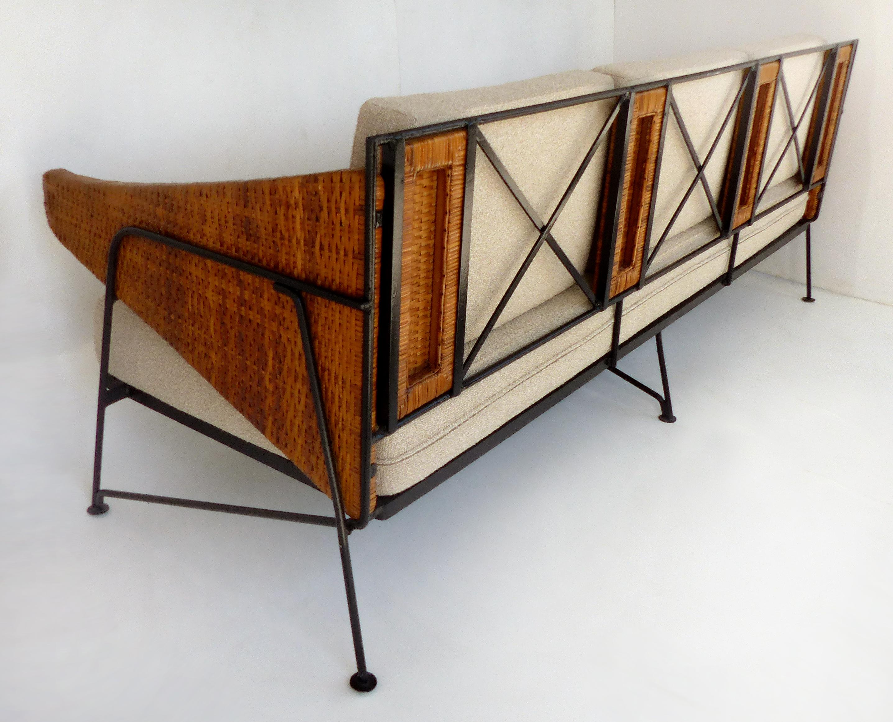 American Maurizio Tempestini Salterini 1950s Mid-Century Modern Sofa  