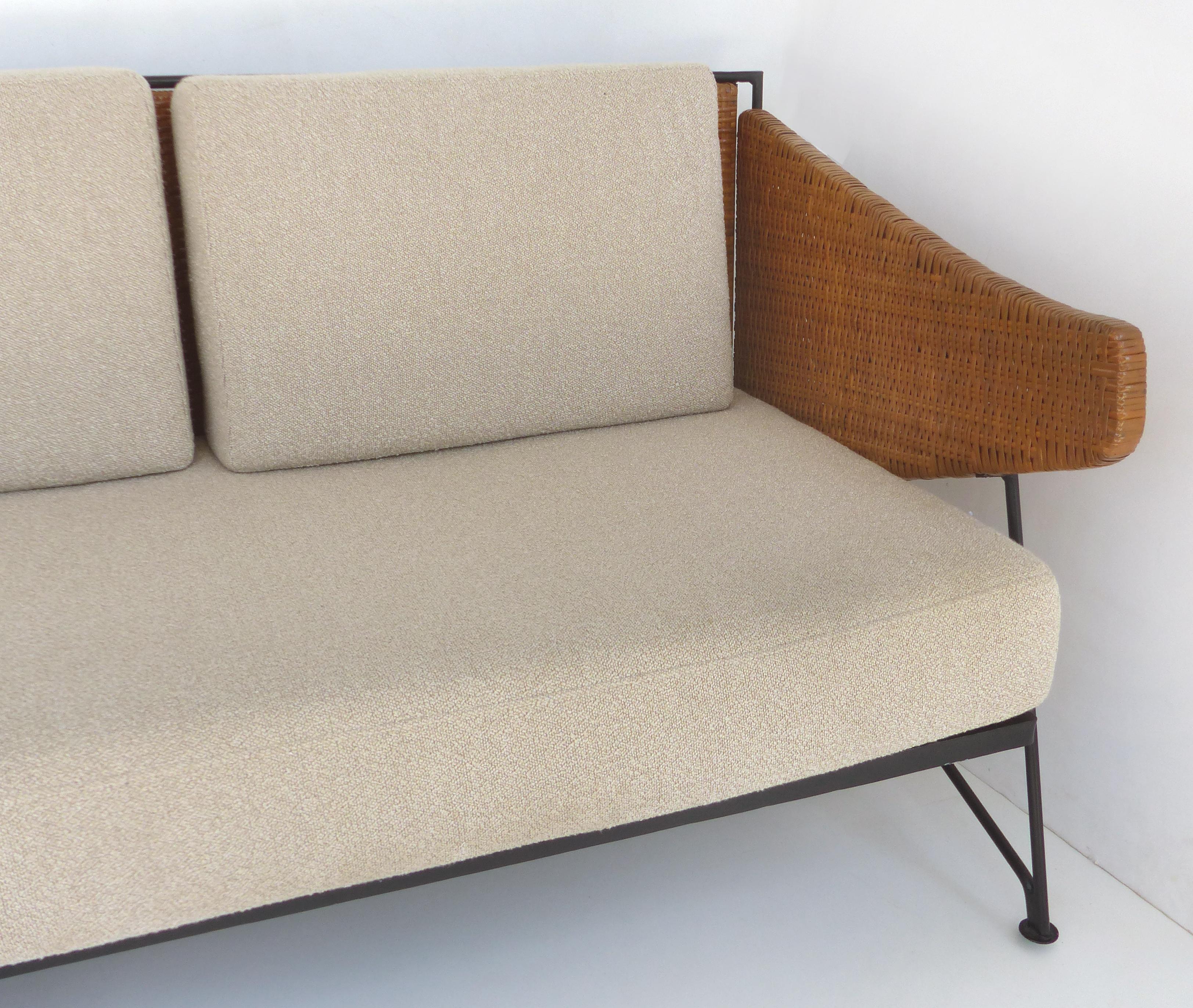 Reed Maurizio Tempestini Salterini 1950s Mid-Century Modern Sofa  