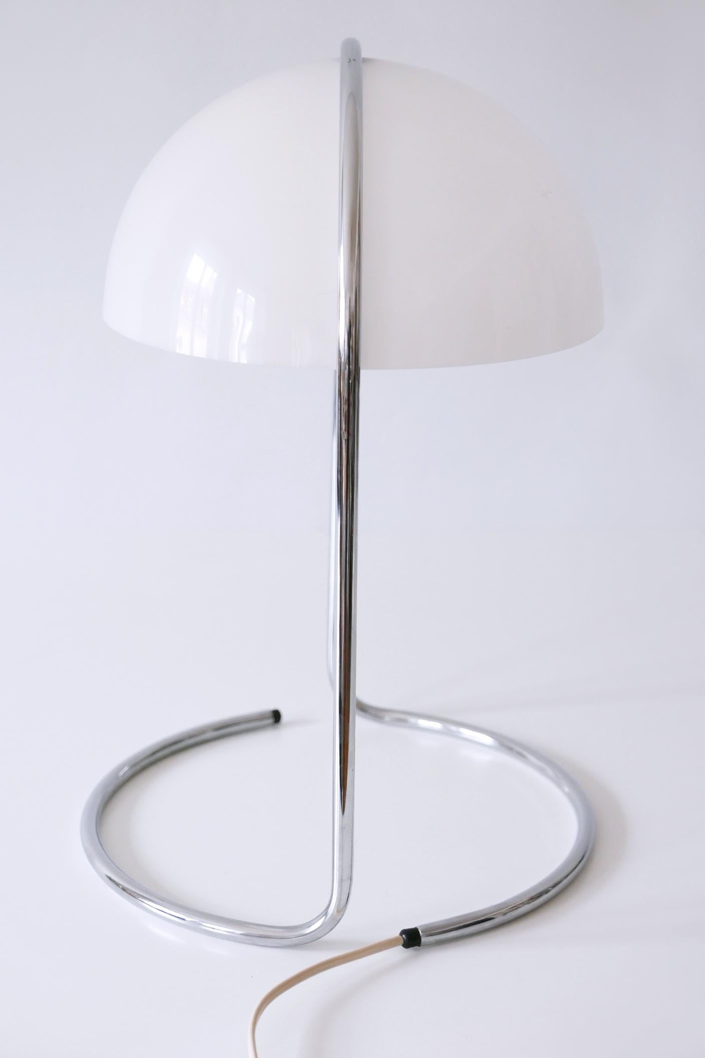 Rare Mid-Century Modern Table Lamp MIRI by Neal Small for Nessen, 1970s, USA 6