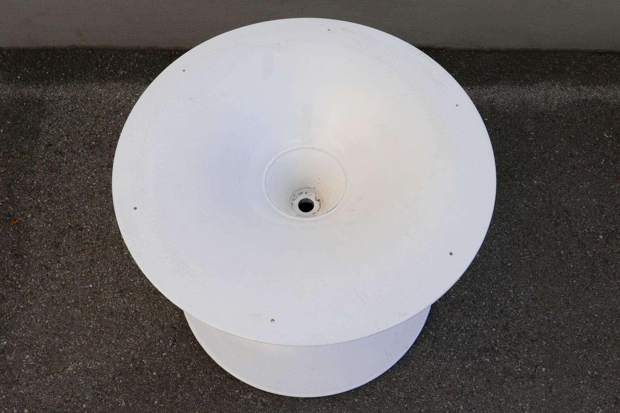 Raro tavolino da caffè in marmo con base a tulipano della modernità di metà secolo di Honsel, Germania, anni '60 in vendita 10