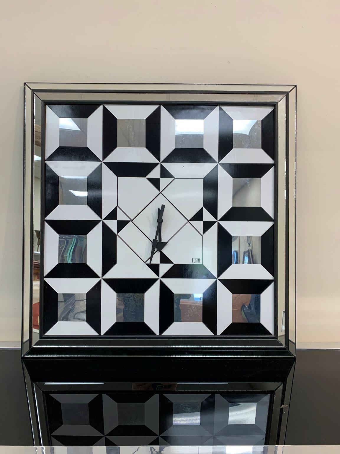 op art mirror