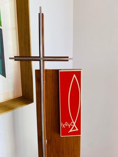 Rare Mid-Century Modernist Altar Cross by Daystar Designs, circa 1960s