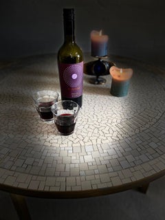 Rare Mid-Century Mosaic Coffee Table by Berthold Muller