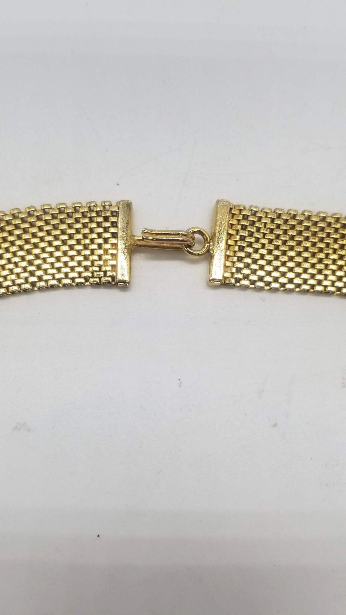 Rare Mid Century Nettie Rosenstein Gold Sunburst Buddah Necklace For Sale 3