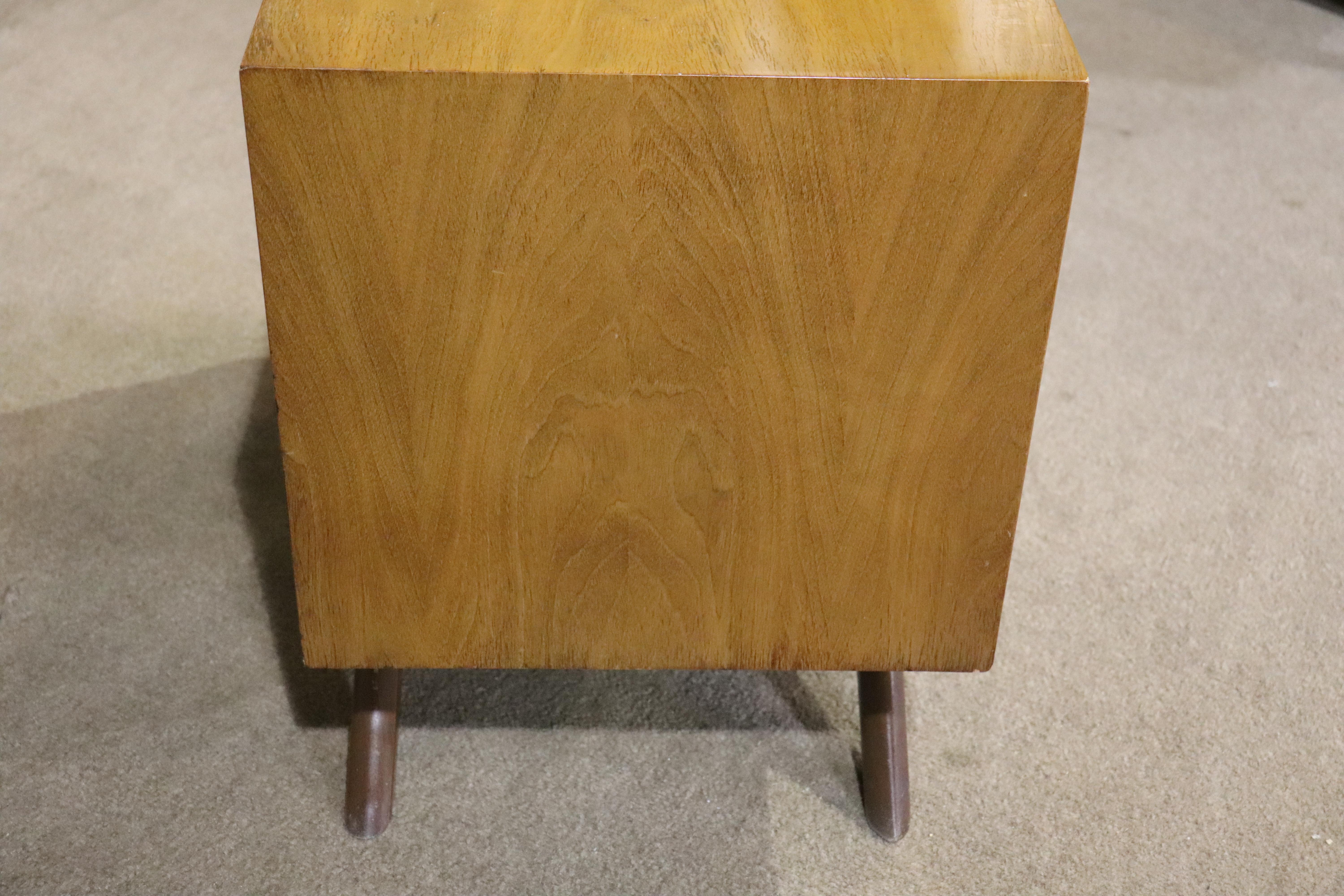 Rare Mid-Century Sculpted End Tables For Sale 4