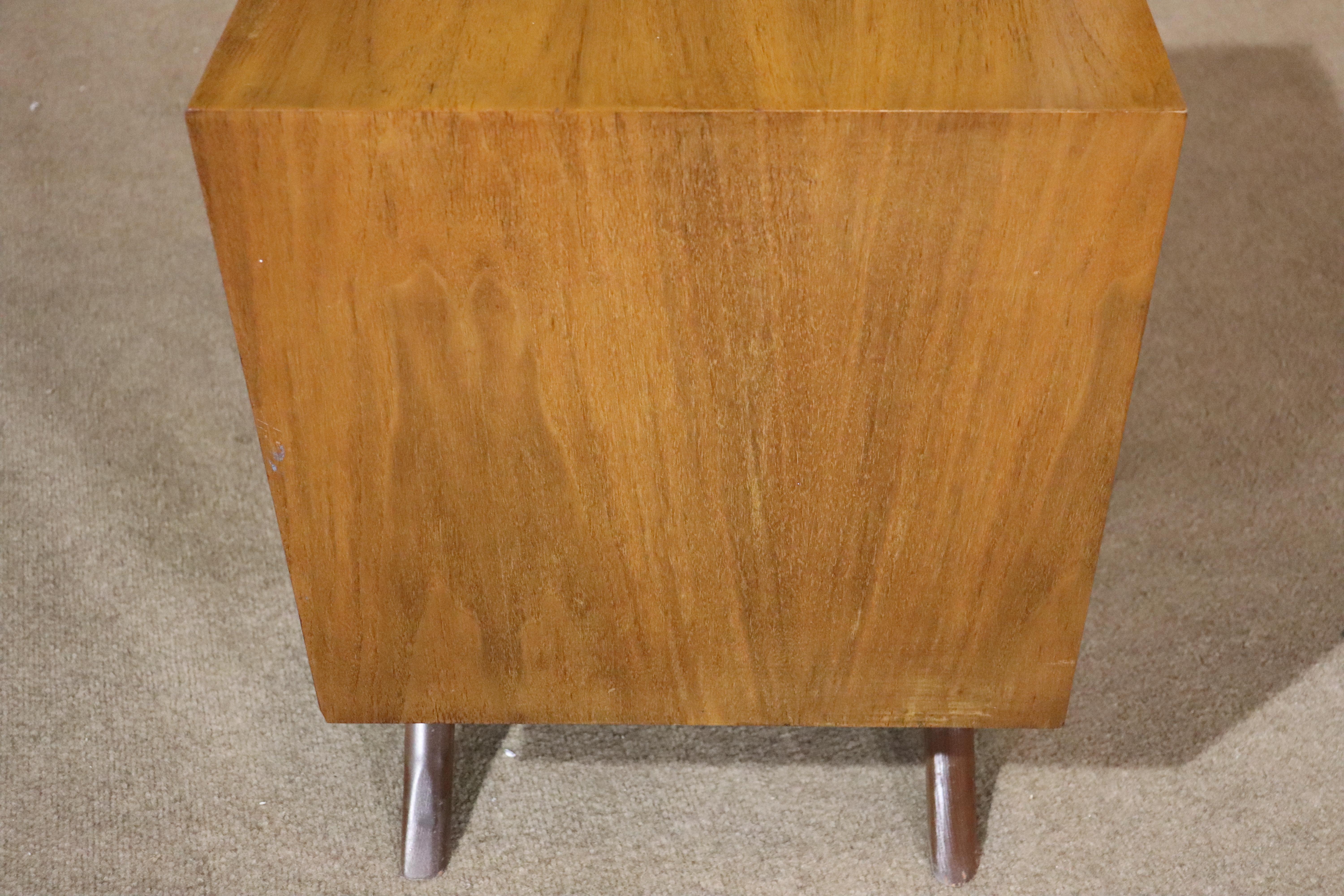 Rare Mid-Century Sculpted End Tables For Sale 2