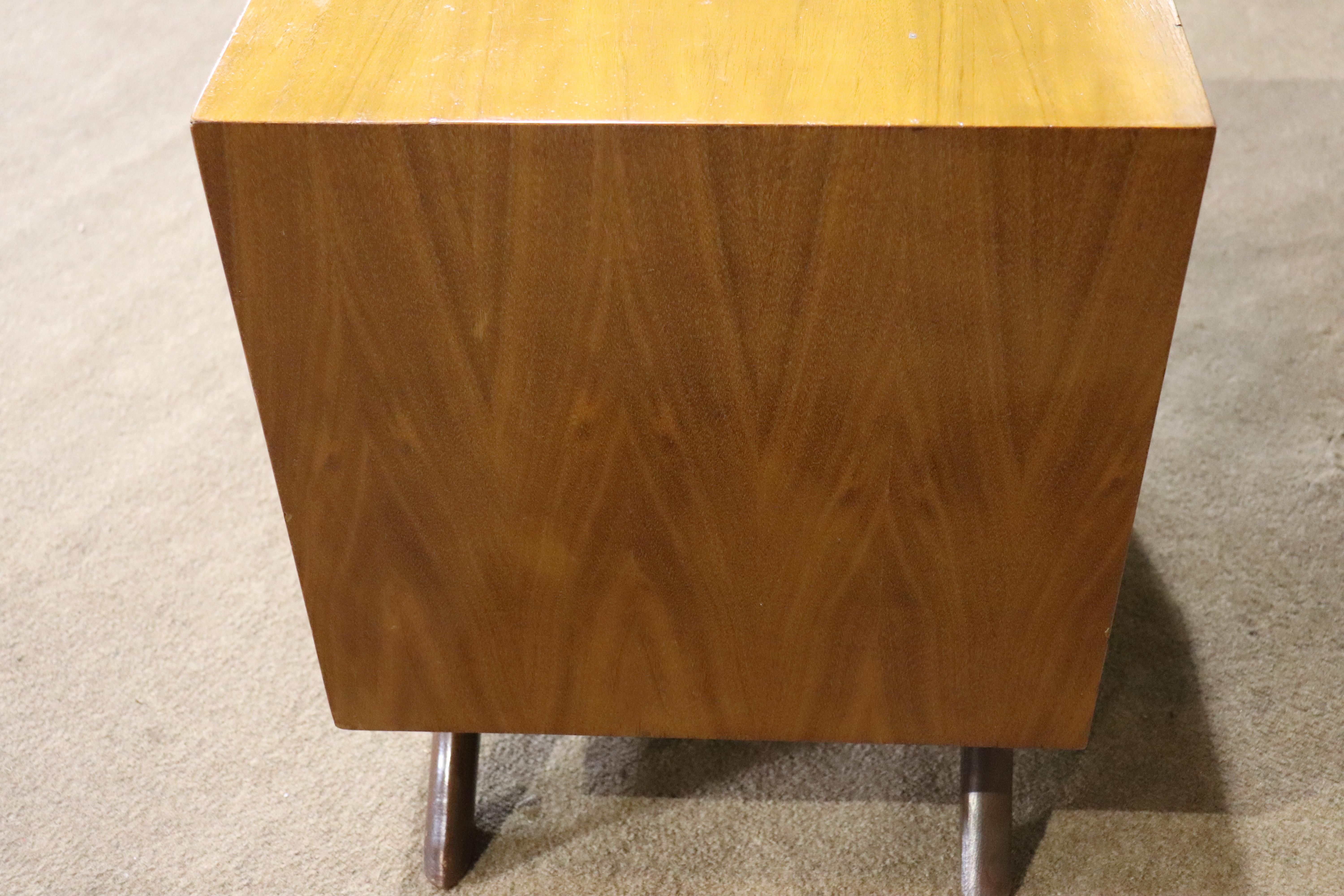 Rare Mid-Century Sculpted End Tables For Sale 3