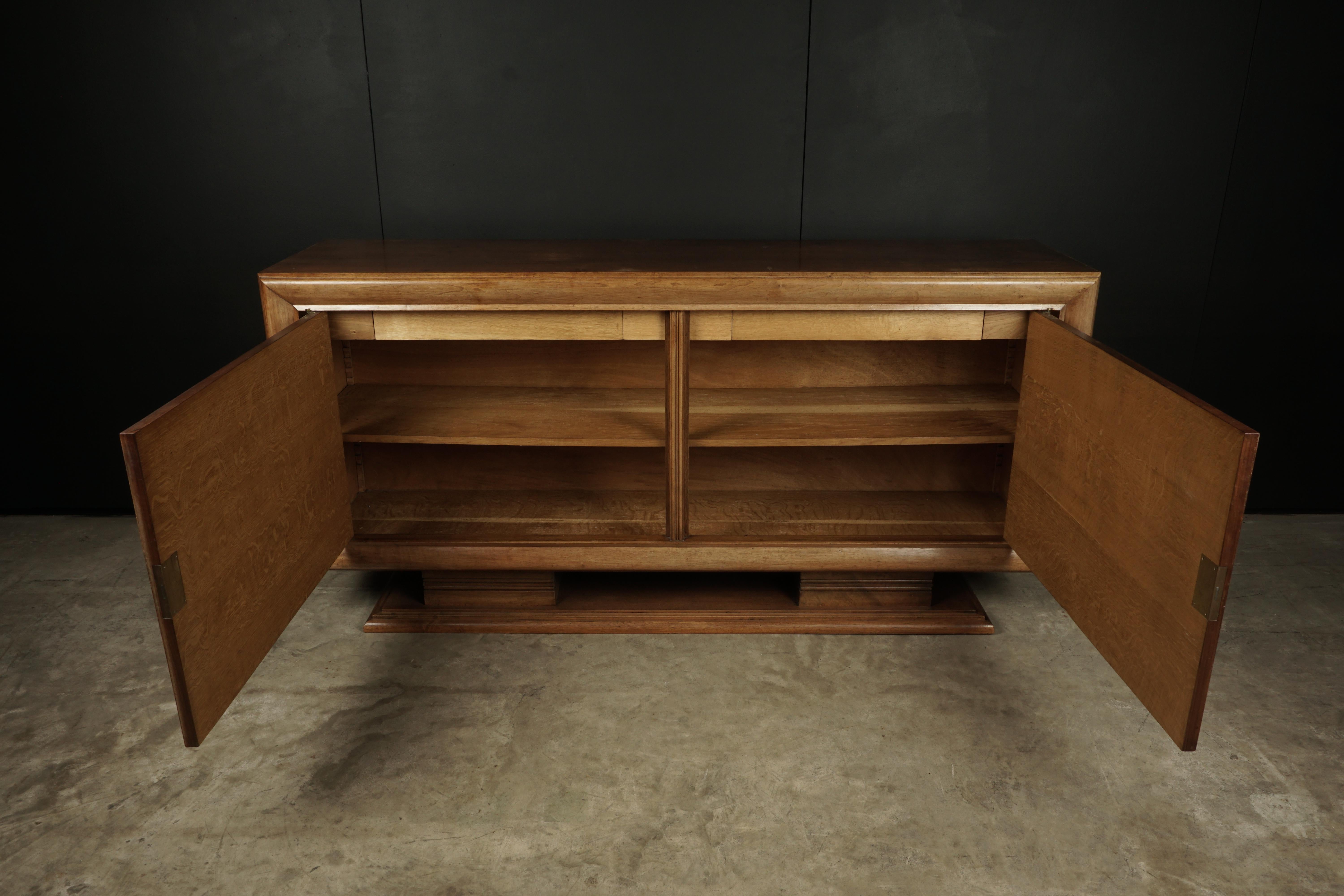European Rare Midcentury Sideboard Attributed to Gabriel Englinger, France, 1940s