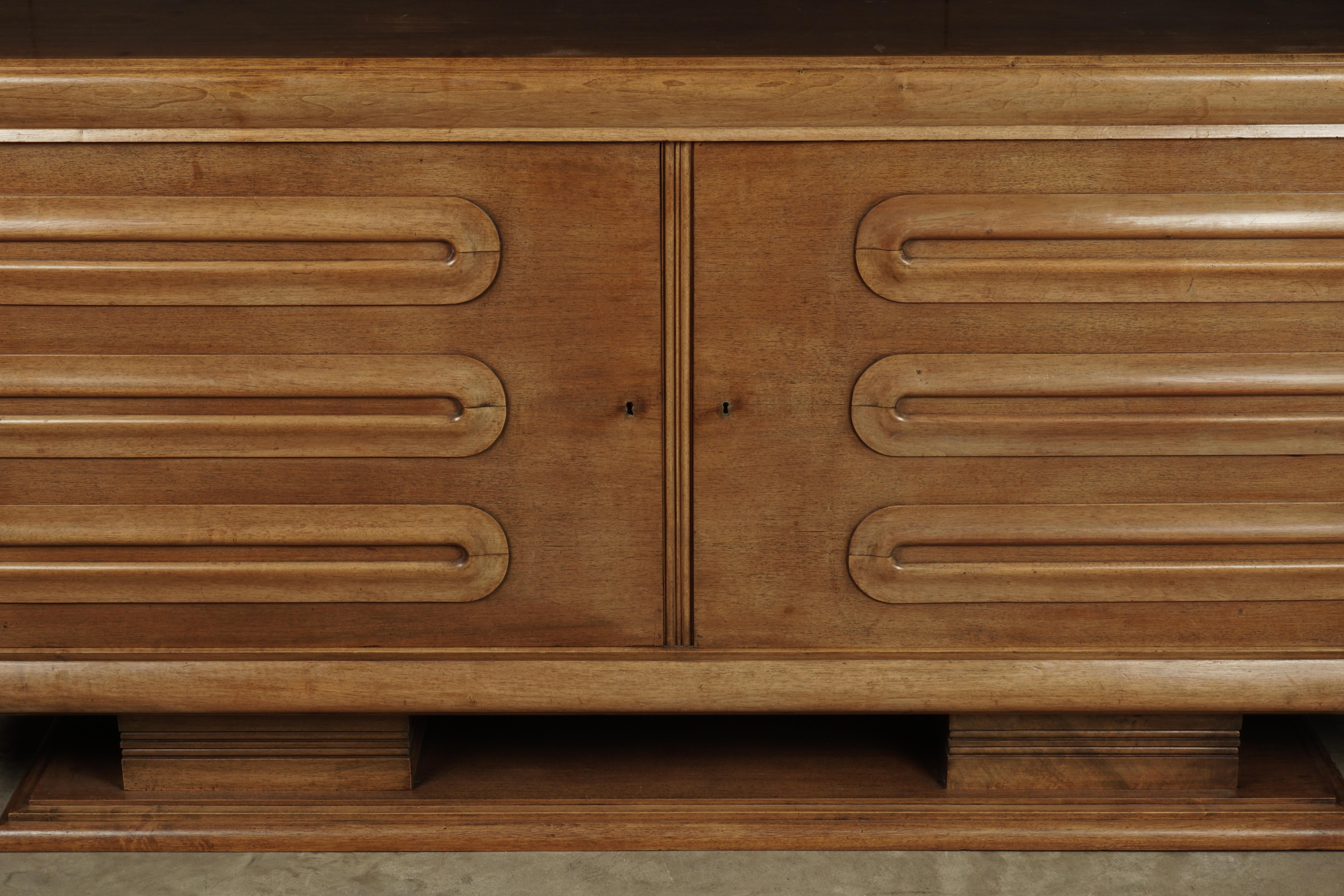 Rare Midcentury Sideboard Attributed to Gabriel Englinger, France, 1940s In Good Condition In Nashville, TN