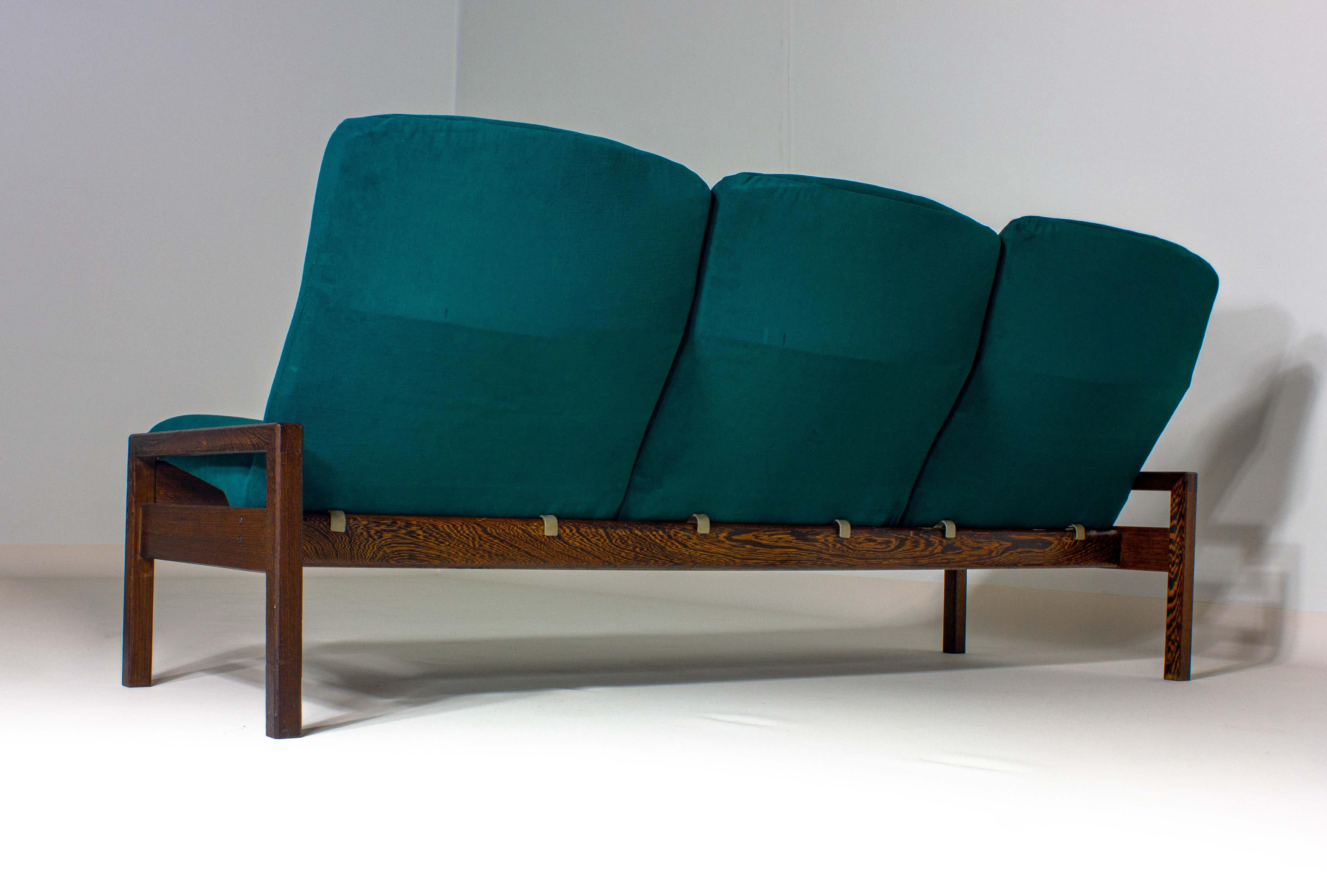 Rare mid-century sitting corner by Georges van Rijck, 1960s Belgium For Sale 10