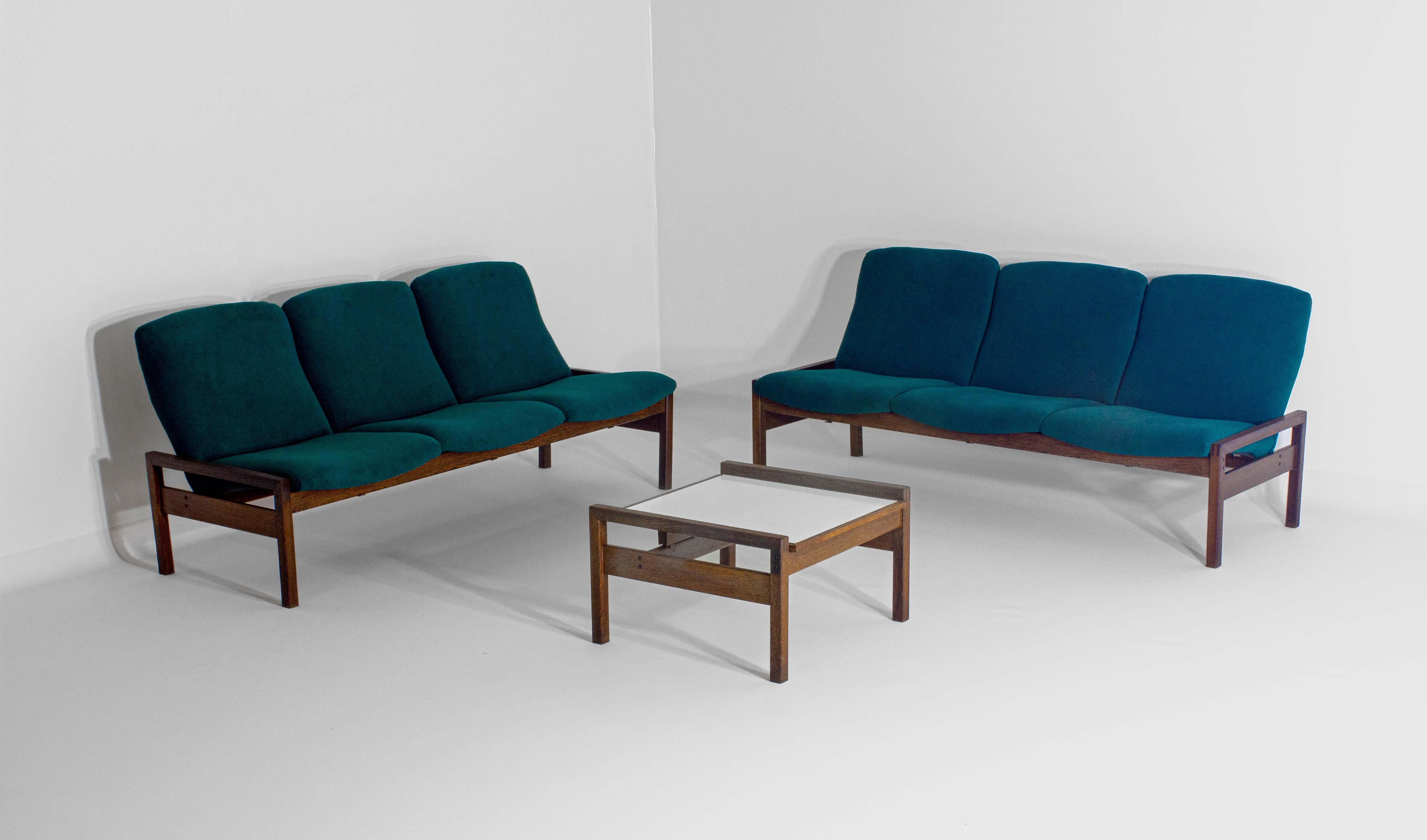 Mid-20th Century Rare mid-century sitting corner by Georges van Rijck, 1960s Belgium For Sale