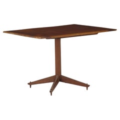 Rare Mid Century Studio Craft Sculptural Walnut Dining table by James Martin