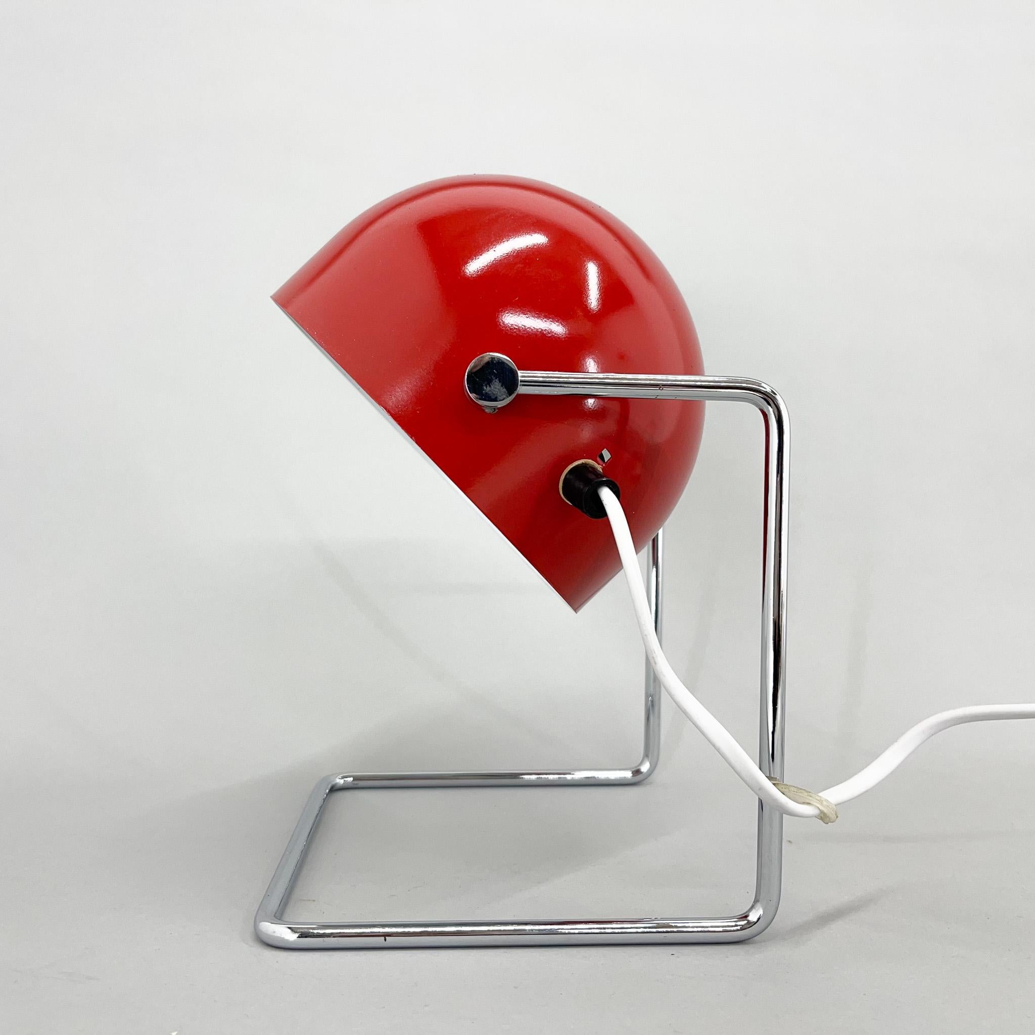 Rare Mid-Century Table Lamp by Josef Hůrka for Napako, 1960's, Marked For Sale 3