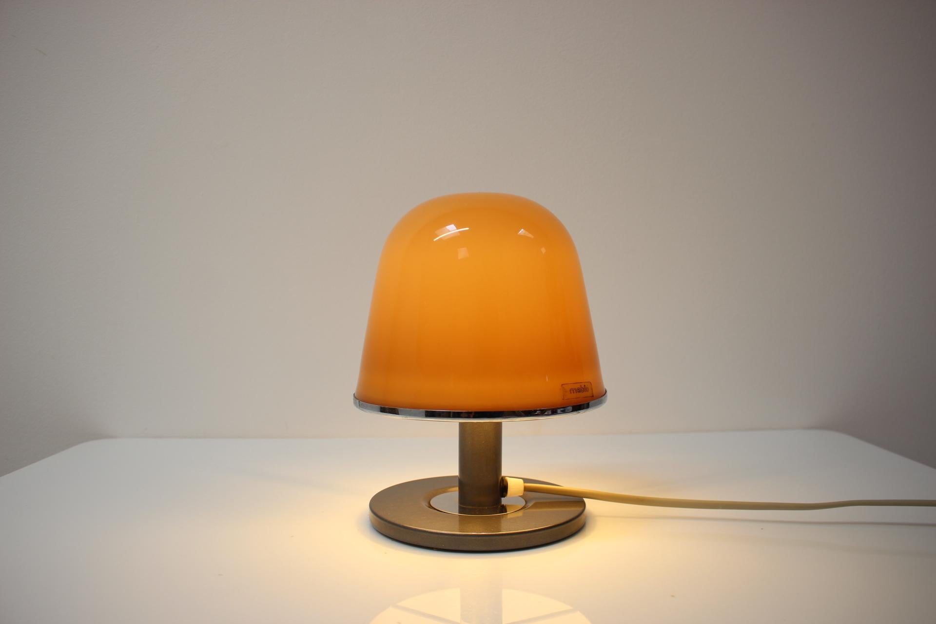 Rare Mid-Century Table Lamp Kuala, Meblo by Franco Bresciani, Italy, 1970s 2